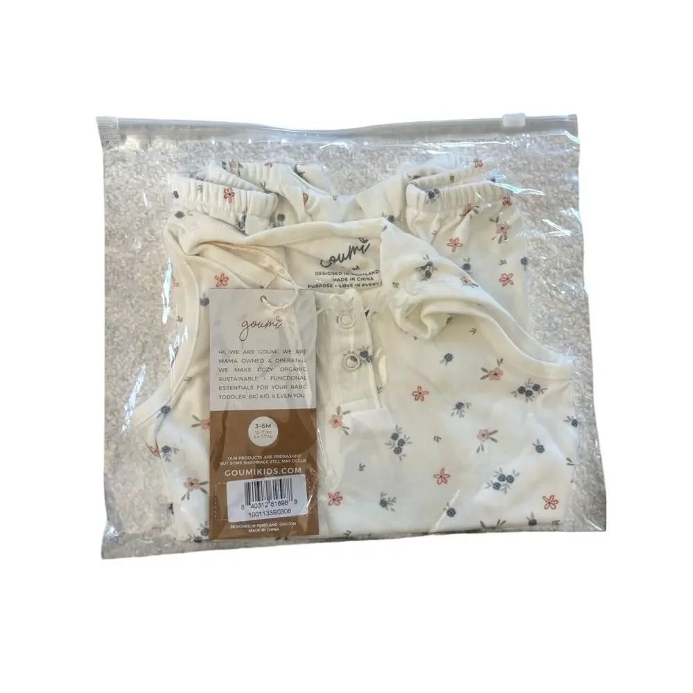 goumikids QUICK CHANGE ROMPER | POSEY NWT 3-6‎ months